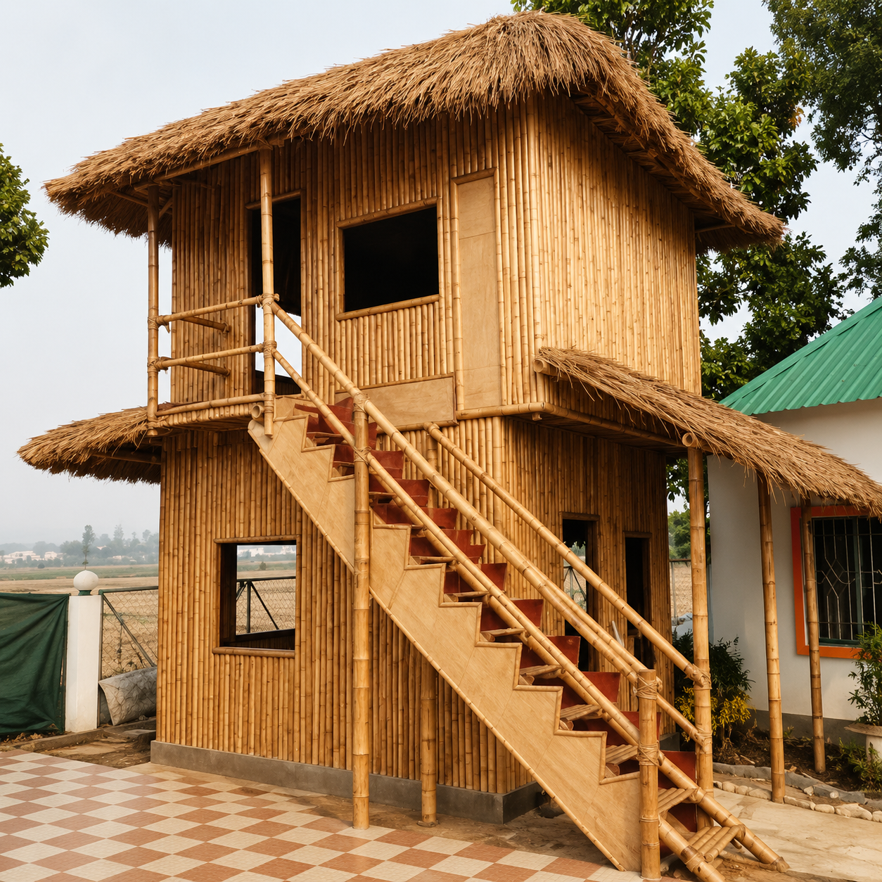 Bamboo Hut 